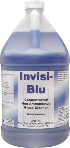 Detco - 1 Gal Bottle Unscented Glass Cleaner - Concentrated, Use on Glass - Industrial Tool & Supply