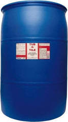 Detco - 55 Gal Drum Liquid Bathroom Cleaner - Unscented Scent, Nonacidic, Bath Fixtures - Industrial Tool & Supply