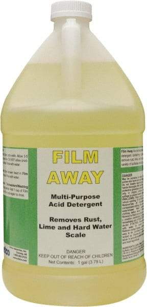 Detco - 1 Gal Jug Liquid Bathroom Cleaner - Unscented Scent, Bath Fixtures - Industrial Tool & Supply