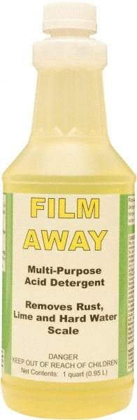 Detco - 32 oz Bottle Liquid Bathroom Cleaner - Unscented Scent, Bath Fixtures - Industrial Tool & Supply