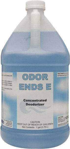 Detco - 1 Gal Bottle Deodorizer - Liquid, Unscented, Concentrated, Environmentally Safe - Industrial Tool & Supply