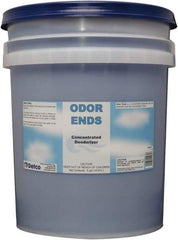 Detco - 5 Gal Pail Deodorizer - Liquid, Unscented, Concentrated, Environmentally Safe - Industrial Tool & Supply