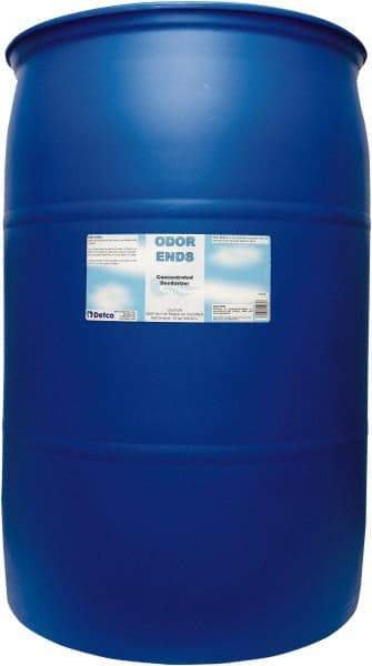 Detco - 55 Gal Drum Deodorizer - Liquid, Unscented, Concentrated, Environmentally Safe - Industrial Tool & Supply