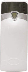 Detco - 0.01 Cu Ft Coverage, White Metered Aerosol Dispenser - D Battery Required - Industrial Tool & Supply