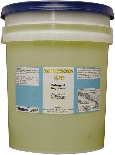 Detco - 5 Gal Bucket Cleaner/Degreaser - Liquid, Butyl-Based, Unscented - Industrial Tool & Supply