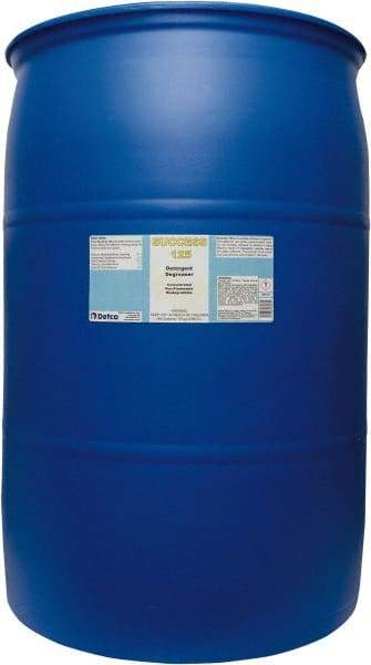 Detco - 55 Gal Drum Cleaner/Degreaser - Liquid, Butyl-Based, Unscented - Industrial Tool & Supply