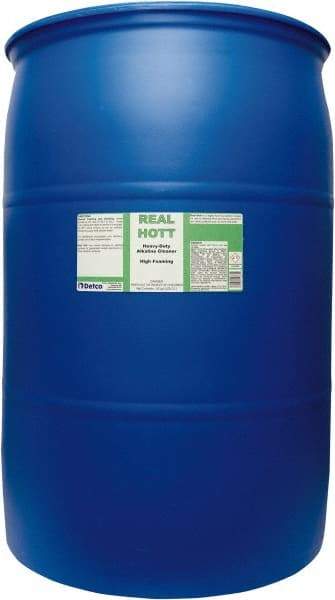 Detco - 55 Gal Drum Cleaner/Degreaser - Liquid, Alkaline, Unscented - Industrial Tool & Supply