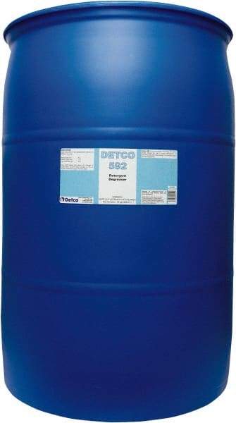 Detco - 55 Gal Drum Cleaner/Degreaser - Liquid, Butyl-Free, Unscented - Industrial Tool & Supply
