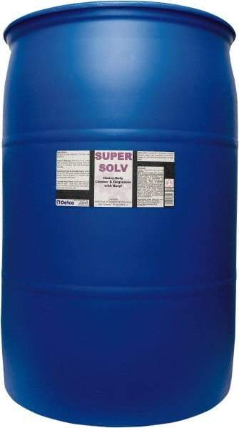 Detco - 55 Gal Drum Cleaner/Degreaser - Liquid, Butyl-Based, Unscented - Industrial Tool & Supply