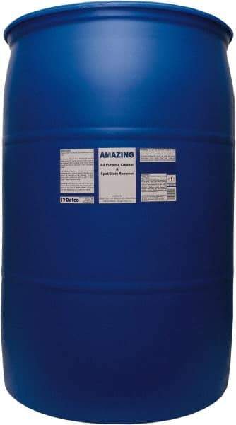 Detco - 55 Gal Drum Spot/Stain Cleaner - Liquid, Butyl-Based, Unscented - Industrial Tool & Supply