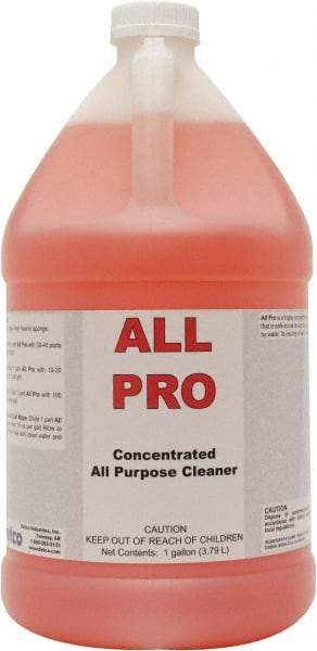 Detco - 1 Gal Bottle All-Purpose Cleaner - Liquid, Neutral Cleaner, Citrus - Industrial Tool & Supply