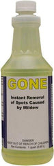 Detco - 32 oz Bottle Mildew Remover - Liquid, Water-Based, Unscented - Industrial Tool & Supply