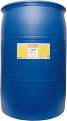 Detco - 55 Gal Drum Cleaner/Degreaser - Liquid, Butyl-Based, Citrus - Industrial Tool & Supply