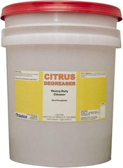 Detco - 5 Gal Bucket Cleaner/Degreaser - Liquid, Butyl-Based, Citrus - Industrial Tool & Supply