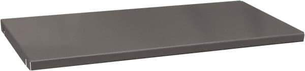 Durham - Gray, Steel, Cabinet Shelf - 59-1/2" Wide x 21-3/8" Deep x 8" High Body - Industrial Tool & Supply