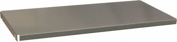 Durham - Gray, Steel, Cabinet Shelf - 59-1/2" Wide x 16-3/8" Deep x 3" High Body - Industrial Tool & Supply