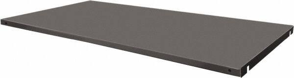 Durham - Gray, Steel, Cabinet Shelf - 33-15/16" Wide x 20-27/32" Deep x 3" High Body - Industrial Tool & Supply