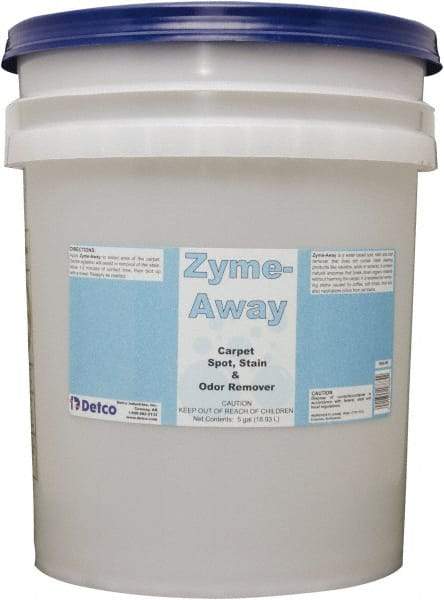 Detco - 5 Gal Pail Spot/Stain Cleaner - Linen Scent - Industrial Tool & Supply