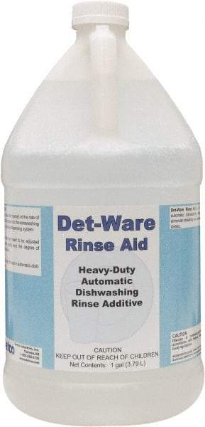 Detco - 1 Gal Bottle Automatic Dishwashing Liquid - Unscented - Industrial Tool & Supply
