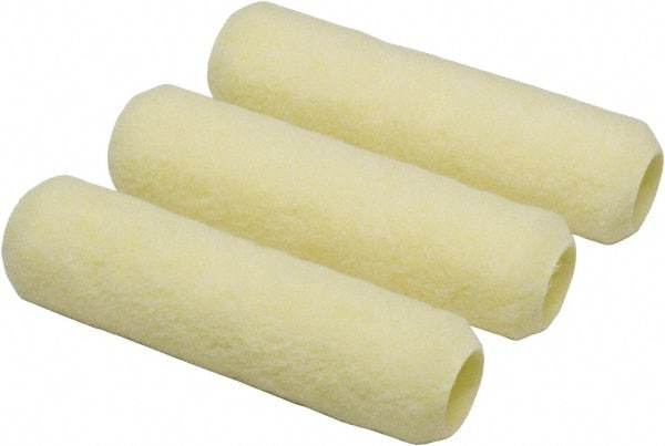 Ability One - 3/8" Nap, 9" Wide Paint Roller Set - Smooth Texture, Fabric - Industrial Tool & Supply