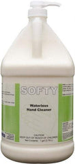 Detco - 1 Gal Bottle Waterless Cream Waterless Hand Cleaner - White, Banana Scent - Industrial Tool & Supply