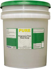 Detco - 5 Gal Pail Liquid Hand Cleaner - Pale Yellow, Fragrance Free Scent - Industrial Tool & Supply