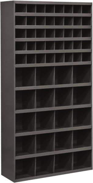 Durham - 60 Bin, Small Parts Storage Bin - 12" Deep x 35" Wide x 65" High - Industrial Tool & Supply