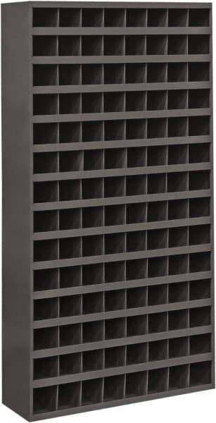 Durham - 112 Bin, Small Parts Storage Bin - 12" Deep x 35" Wide x 65" High - Industrial Tool & Supply