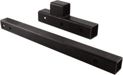 Erickson Manufacturing - Steel Tailgate Extender High Mount Adapter - 2" Wide x 24" Long, Black, For Use with The Big Bed Sr. & The Big Bed Jr. - Industrial Tool & Supply