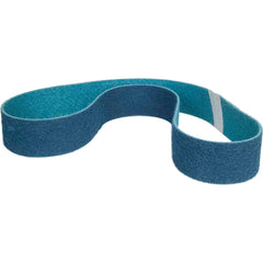 Norton - 2-1/2" Wide x 60" OAL, Aluminum Oxide Abrasive Belt - Industrial Tool & Supply