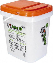 SpillEater - 20 Lb Pail Cellulose Granular Absorbent - Spill Containment - Industrial Tool & Supply