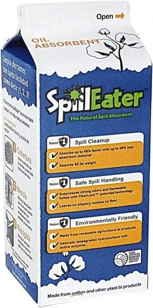 SpillEater - 2 Lb Box Cellulose Granular Absorbent - Spill Containment - Industrial Tool & Supply