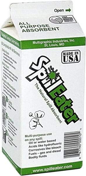 SpillEater - 2 Lb Box Cellulose Granular Absorbent - Spill Containment - Industrial Tool & Supply