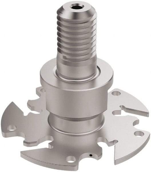 Seco - Modular Connection Connection, 0.0886 to 0.0984" Cutting Width, 0.6063" Depth of Cut, 50mm Cutter Diam, 5 Tooth Indexable Slotting Cutter - R335.10 Toolholder, 150.10 Insert, Right Hand Cutting Direction - Industrial Tool & Supply