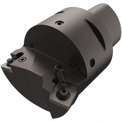 Seco - Left Hand\xB6Right Hand Cut, Size C8, CN..1606.. & SN..1506.. Insert Compatiblity, Internal Modular Turning & Profiling Cutting Unit Head - 45mm Ctr to Cutting Edge, 85mm Head Length, Through Coolant, Series MTM - Industrial Tool & Supply