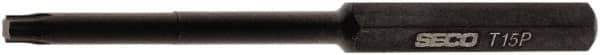 Seco - T15P Torx Plus Wrench for Indexable Toolholders & Milling Cutters - Insert Holding Screw Compatible, Series H4B - Industrial Tool & Supply