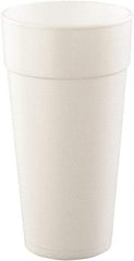 DART - Drink Foam Cups, Hot/Cold, 24 oz, 25/Bag, 20 Bags/Carton - White - Industrial Tool & Supply