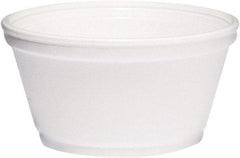 DART - Foam Container, 8 oz, 1000/Carton - White - Industrial Tool & Supply