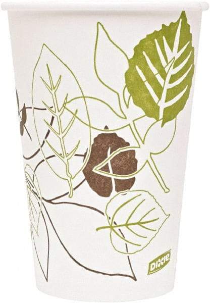 Dixie - Pathways Paper Hot Cups, 16 oz, 1000/Carton - Multicolor - Industrial Tool & Supply