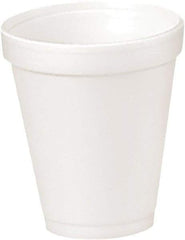 DART - Foam Drink Cups, 4 oz, 25/Bag, 40 Bags/Carton - White - Industrial Tool & Supply