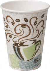 Dixie - Hot Cups, Paper, 10 oz, 500/Carton - Coffee Dreams Design - Industrial Tool & Supply
