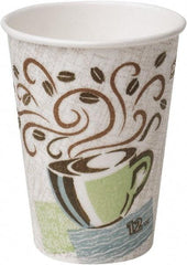 Dixie - Hot Cups, Paper, 12 oz, 1000/Carton - Coffee Dreams Design - Industrial Tool & Supply