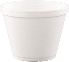 DART - Food Containers, Foam, 12 oz, 25/Bag, 20 Bags/Carton - White - Industrial Tool & Supply