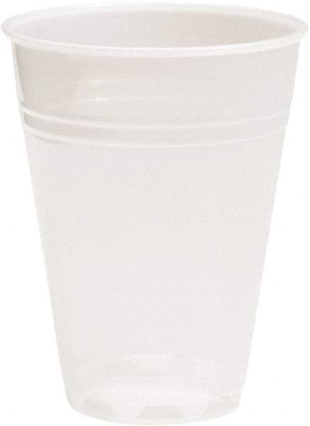 Boardwalk - Plastic Cold Cups, 7 oz, 100/Bag, 25 Bags/Carton - Translucent - Industrial Tool & Supply