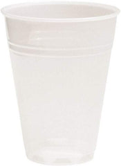 Boardwalk - Plastic Cold Cups, 7 oz, 100/Bag, 25 Bags/Carton - Translucent - Industrial Tool & Supply