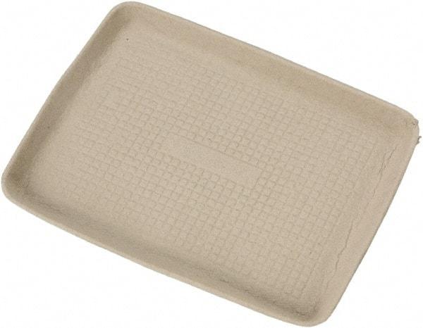 Chinet - StrongHolder Molded Fiber Food Trays, 9 x 12 x 1, Rectangular, 250/Carton - Beige - Industrial Tool & Supply