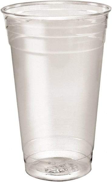 Solo - Ultra Clear PETE Cold Cups, 24 oz, Clear, 50/Sleeve, 12 Sleeves/Carton - Clear - Industrial Tool & Supply
