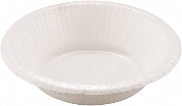 Dixie Basic - Basic Paper Dinnerware, Bowls, 12 oz, 1000/Carton - White - Industrial Tool & Supply