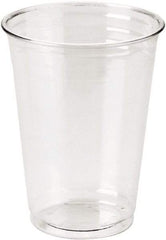 Dixie - Clear Plastic PETE Cups, Cold, 10 oz, WiseSize, 25/Pack, 20 Packs/Carton - Clear - Industrial Tool & Supply