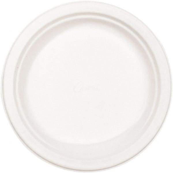 Chinet - Paper Dinnerware, Plate, 8 3/4" dia, 500/Carton - White - Industrial Tool & Supply